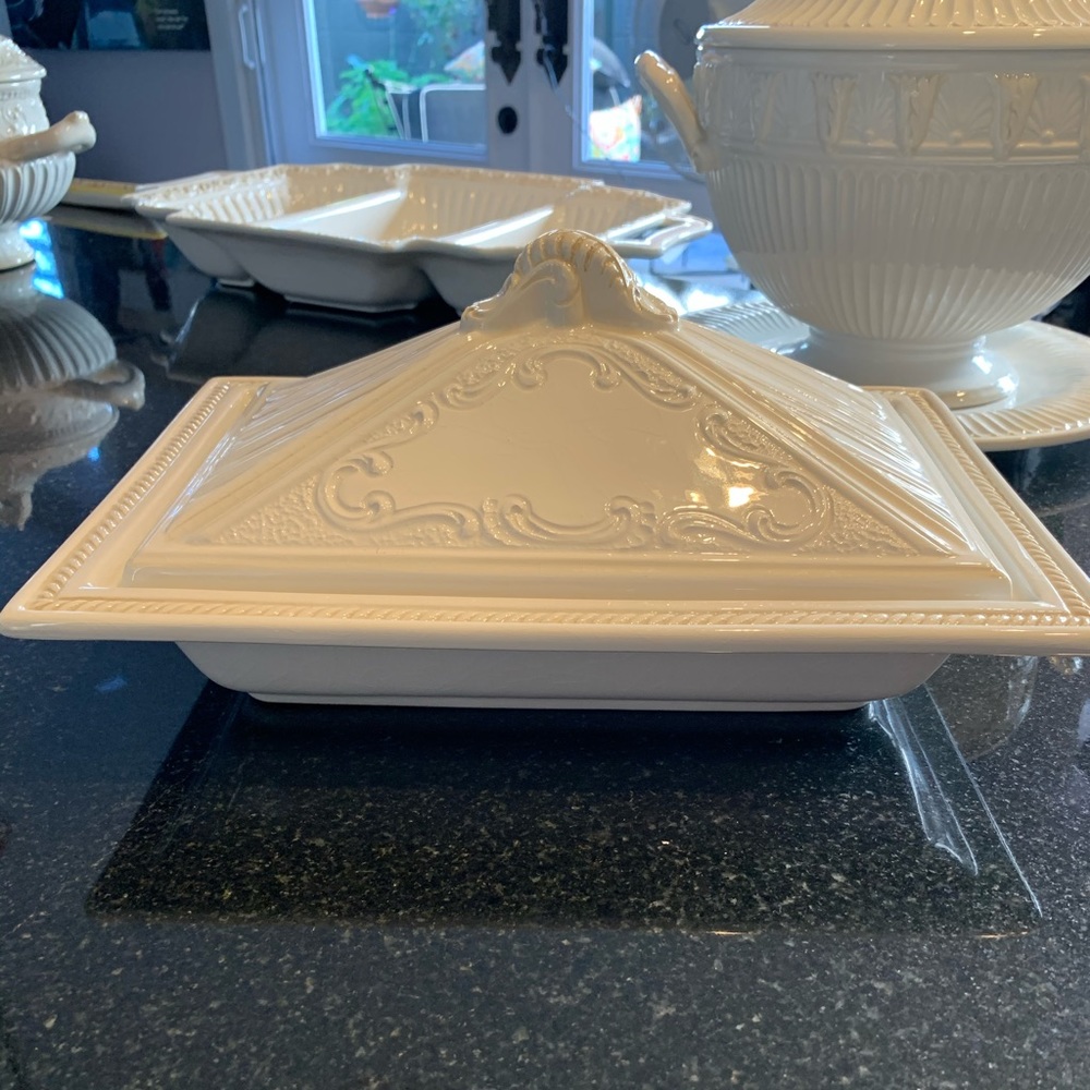 Lenox Butler’s pantry covered vegetable casserole